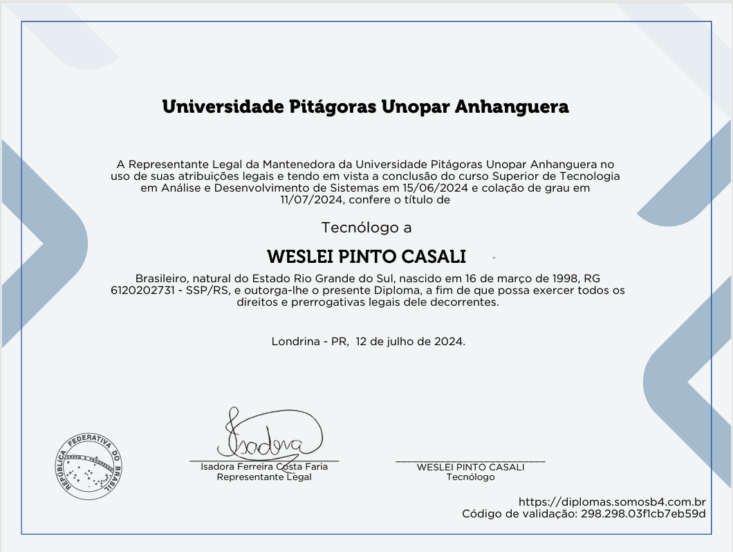 Preview - ADS Faculdade