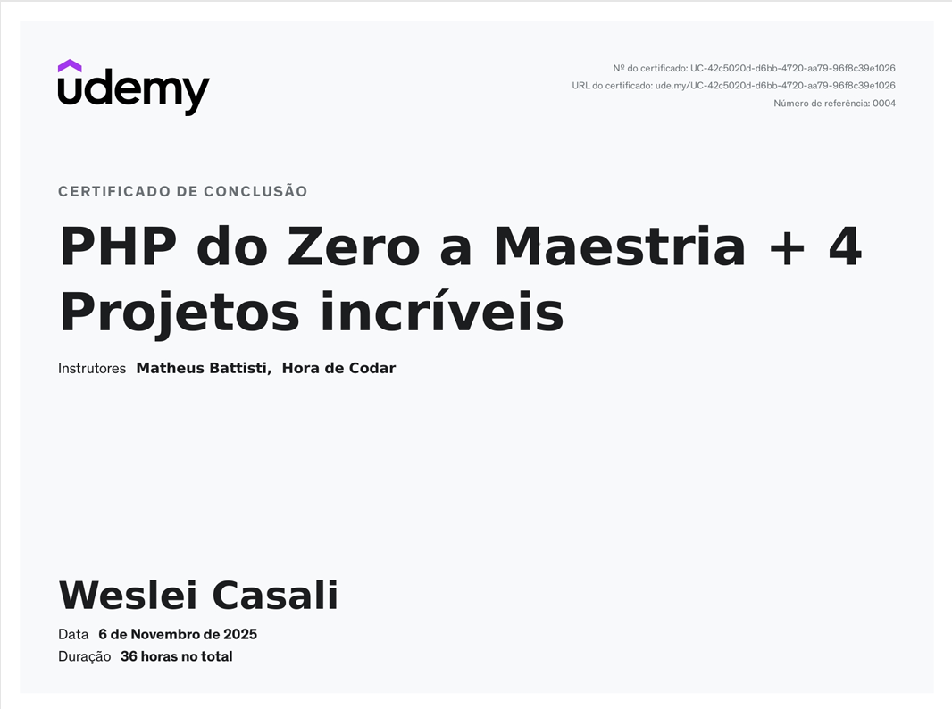 Preview - PHP Avançado